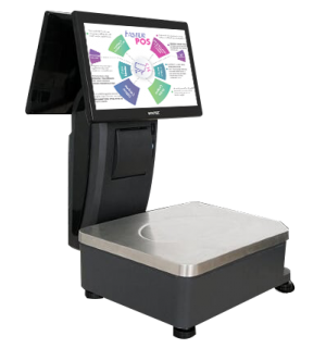 WINTEC ACS 500 TERAZİLİ POS SİSTEM (ÇİFT PRİNTER) FİŞ VE BARKOD YAZICI